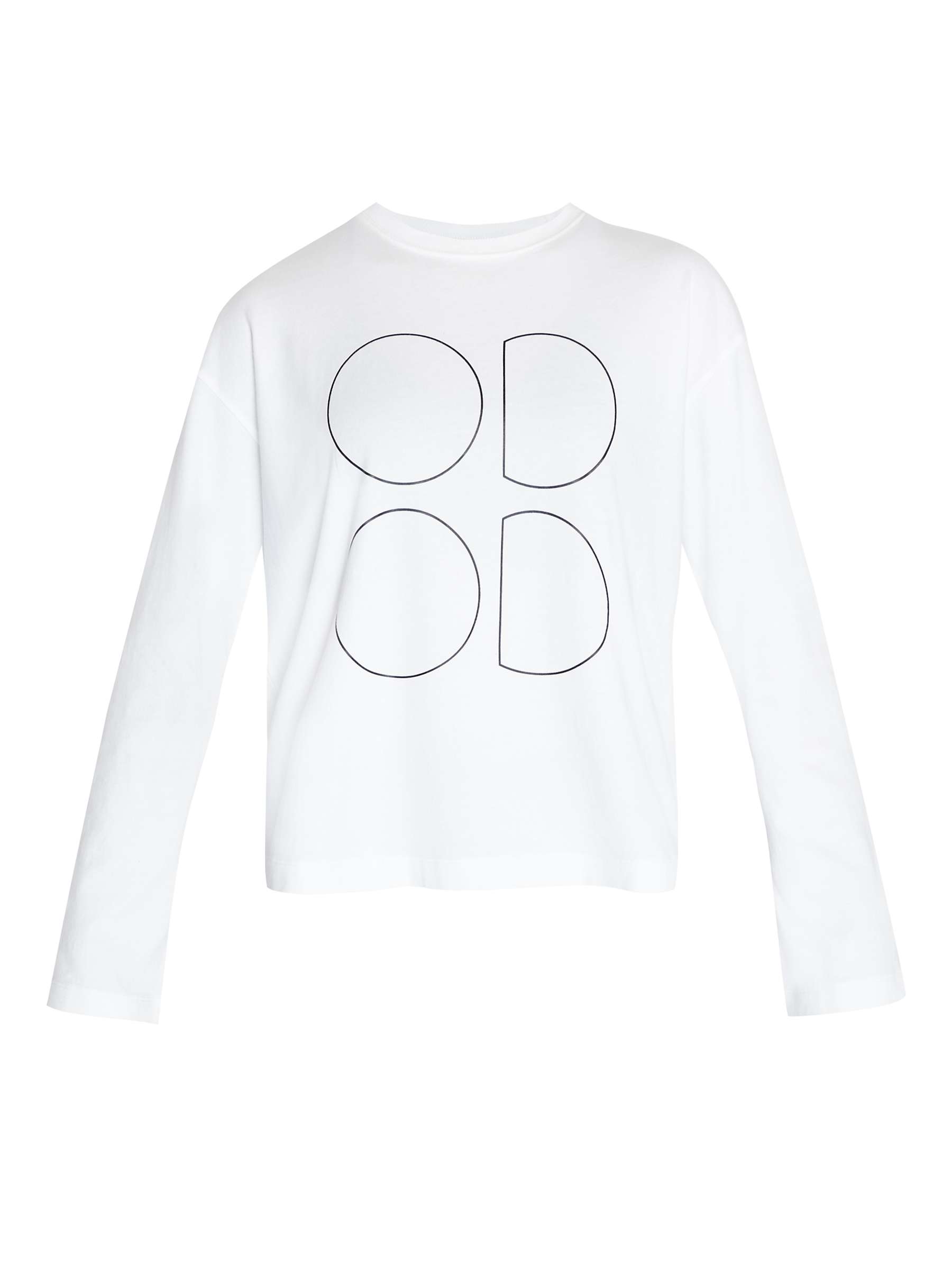 Buy Sweaty Betty Graphic Long Sleeve T-Shirt, White Online at johnlewis.com