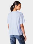 Sweaty Betty Soft Flow Studio T-Shirt, Salt Blue, Salt Blue