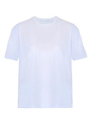 Sweaty Betty Soft Flow Studio T-Shirt, Salt Blue