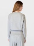 Sweaty Betty Gaia Long Sleeve Top, Light Grey Marl