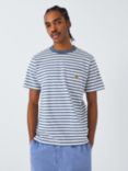 Carhartt WIP Seidler Striped T-Shirt, Blue/White, Blue/White