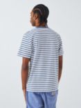 Carhartt WIP Seidler Striped T-Shirt, Blue/White, Blue/White