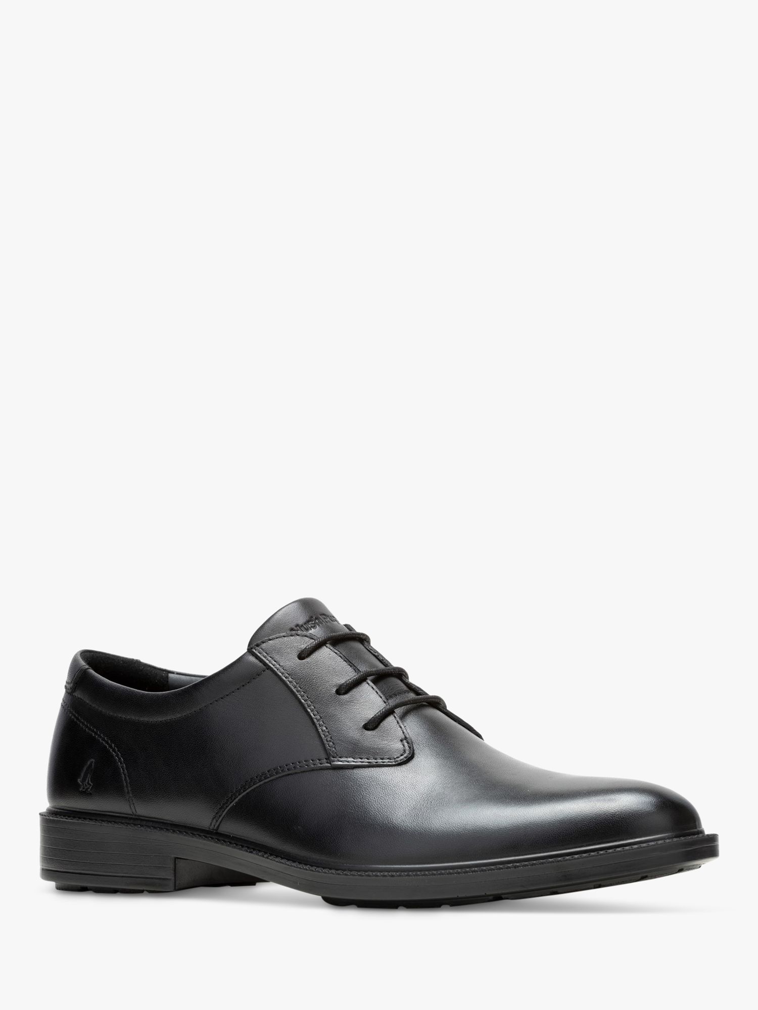 Hush Puppies Banker Lace-Up Shoes, Black at John Lewis & Partners