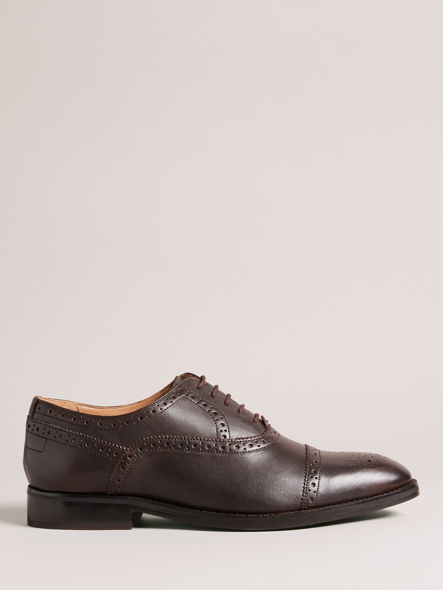 Ted Baker Arnie Leather Oxford Brogues, Brown, EU41