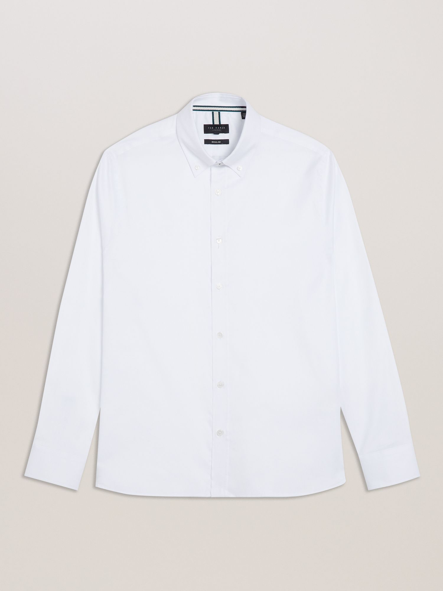 Ted Baker Allardo Regular Premium Oxford Shirt, White, XXL