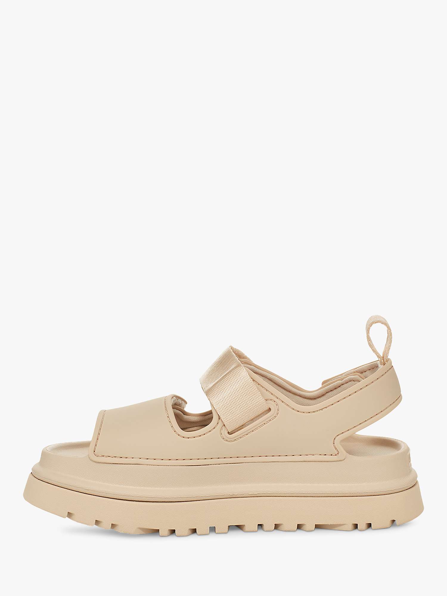 Buy UGG Kids' Goldenglow Chunky Sandals, Neutral Online at johnlewis.com