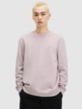 AllSaints Raven Crew Neck Sweatshirt, Smokey Lilac