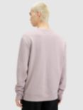 AllSaints Raven Crew Neck Sweatshirt, Smokey Lilac