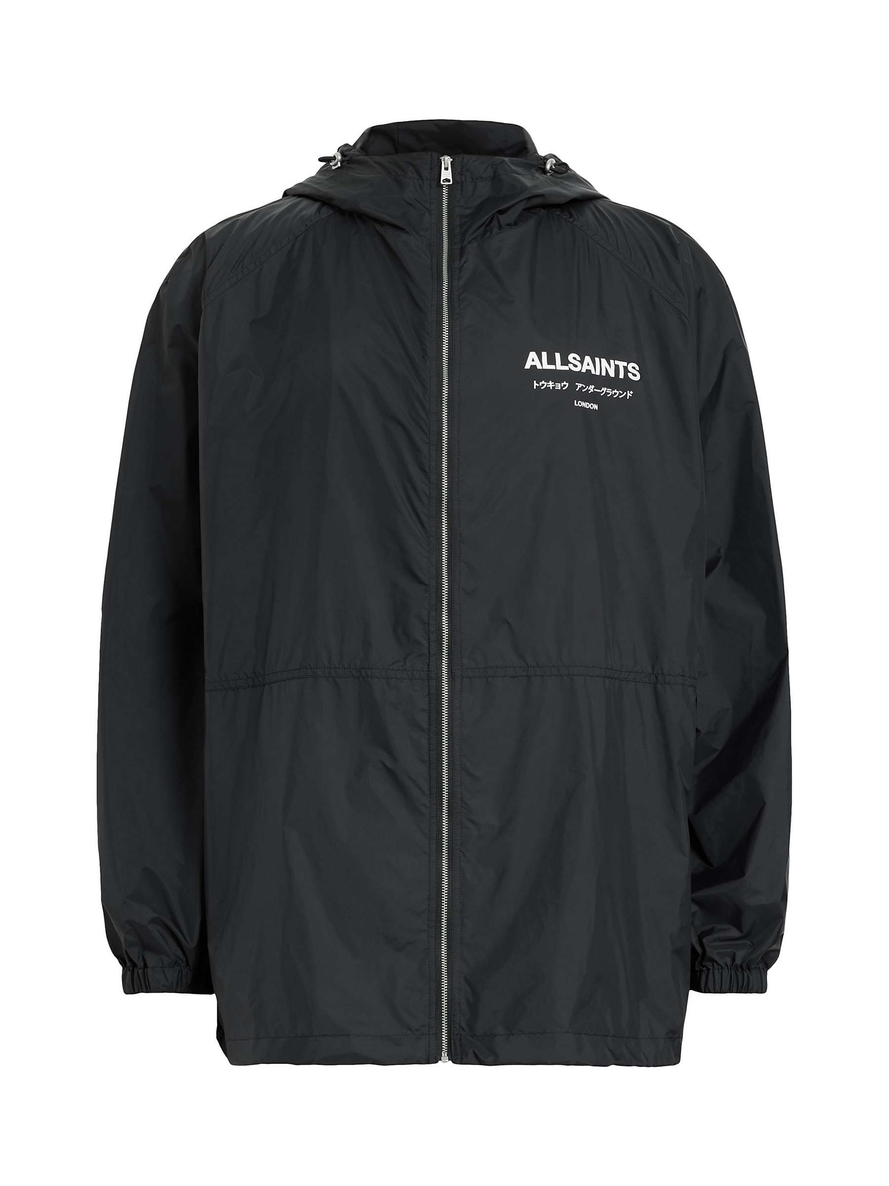 Buy AllSaints Underground Jacket, Black Online at johnlewis.com