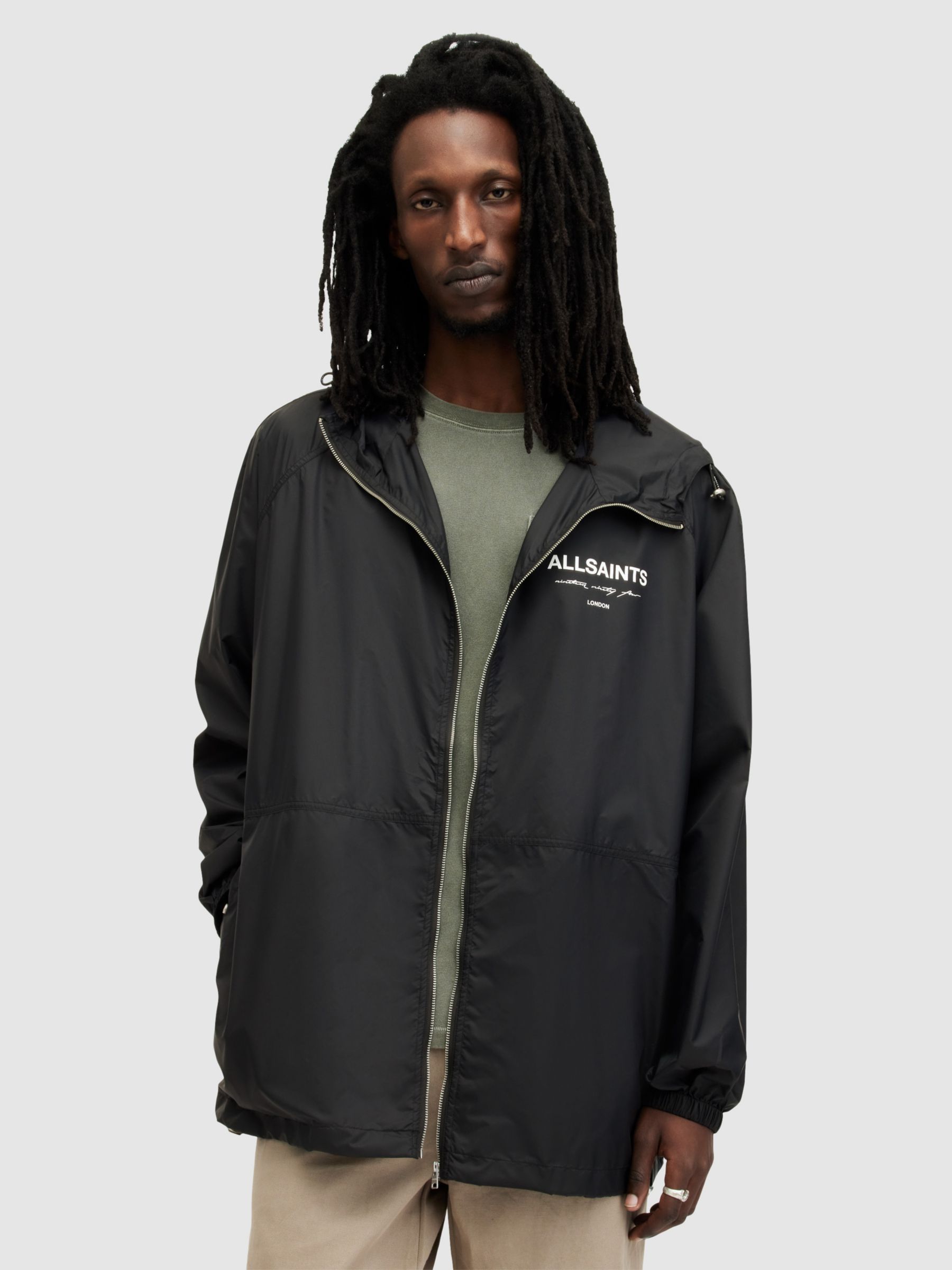 AllSaints Underground Jacket, Black, L