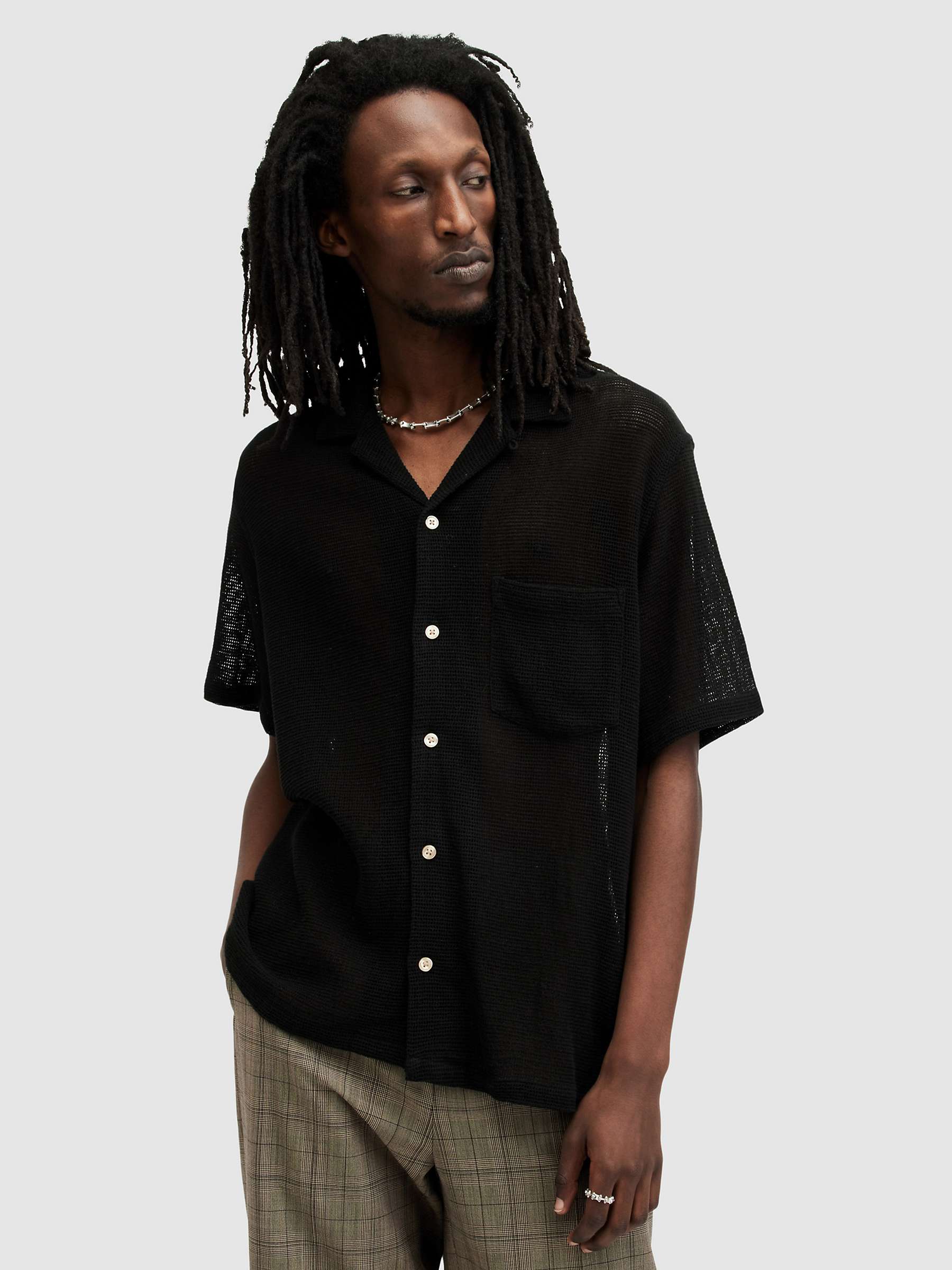 Buy AllSaints Sortie Short Sleeve Shirt Online at johnlewis.com