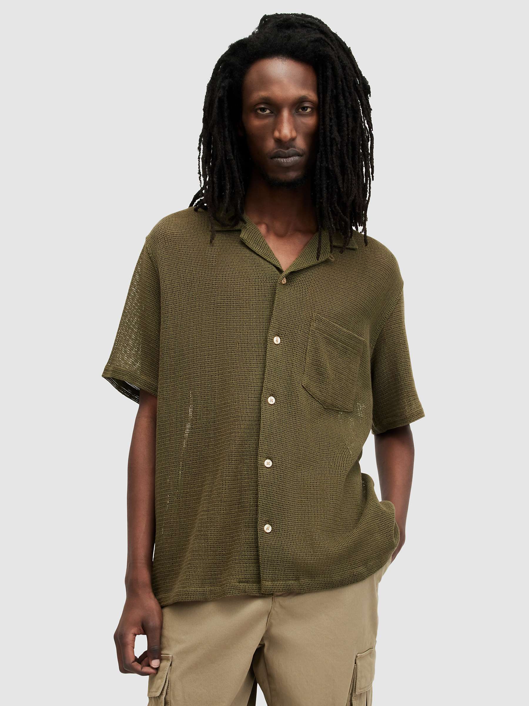 Buy AllSaints Sortie Short Sleeve Shirt Online at johnlewis.com