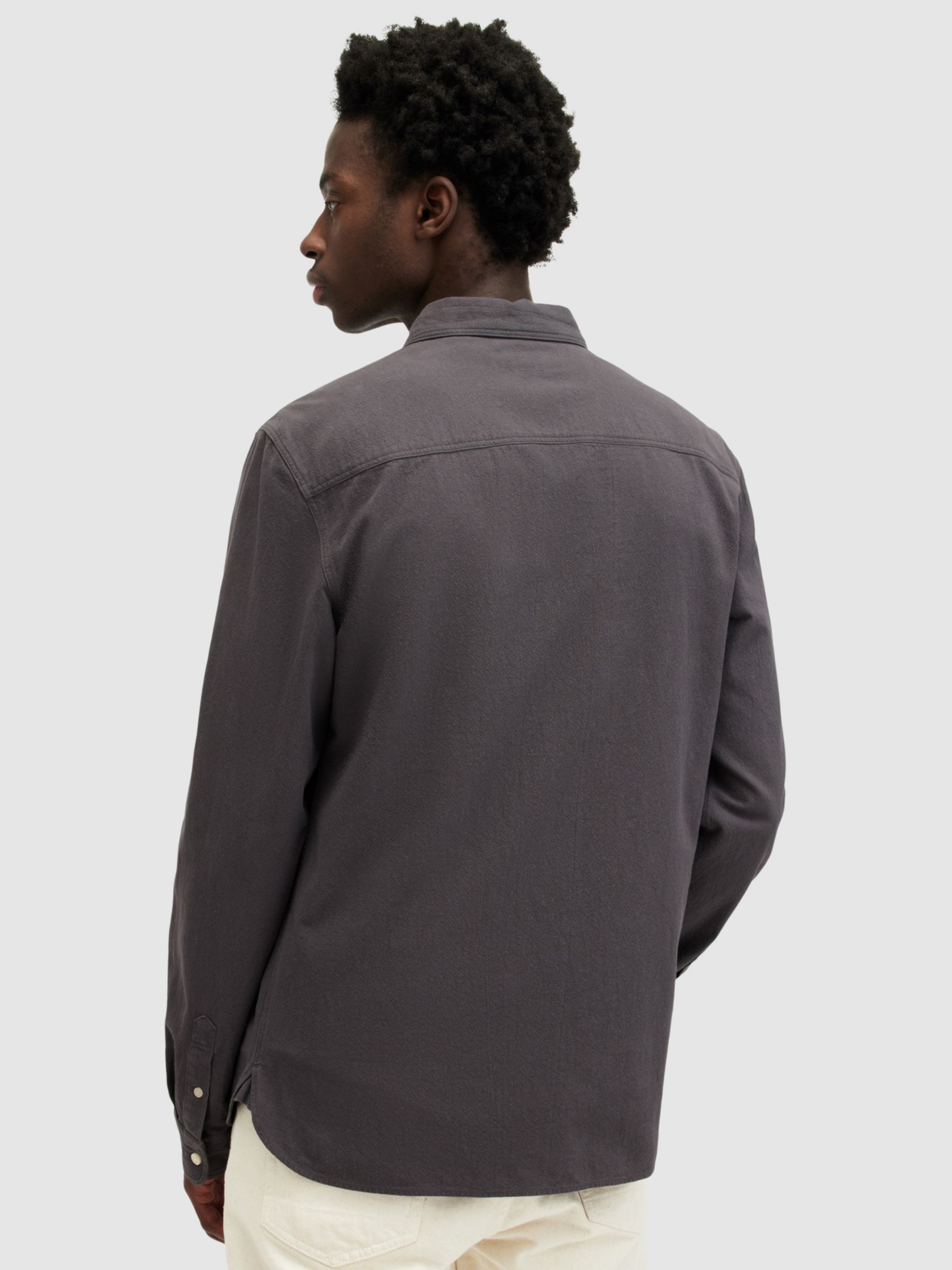 AllSaints Lovell Shirt, Shaded Grey, M