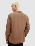 AllSaints Lorella Long Sleeve Shirt, Camel