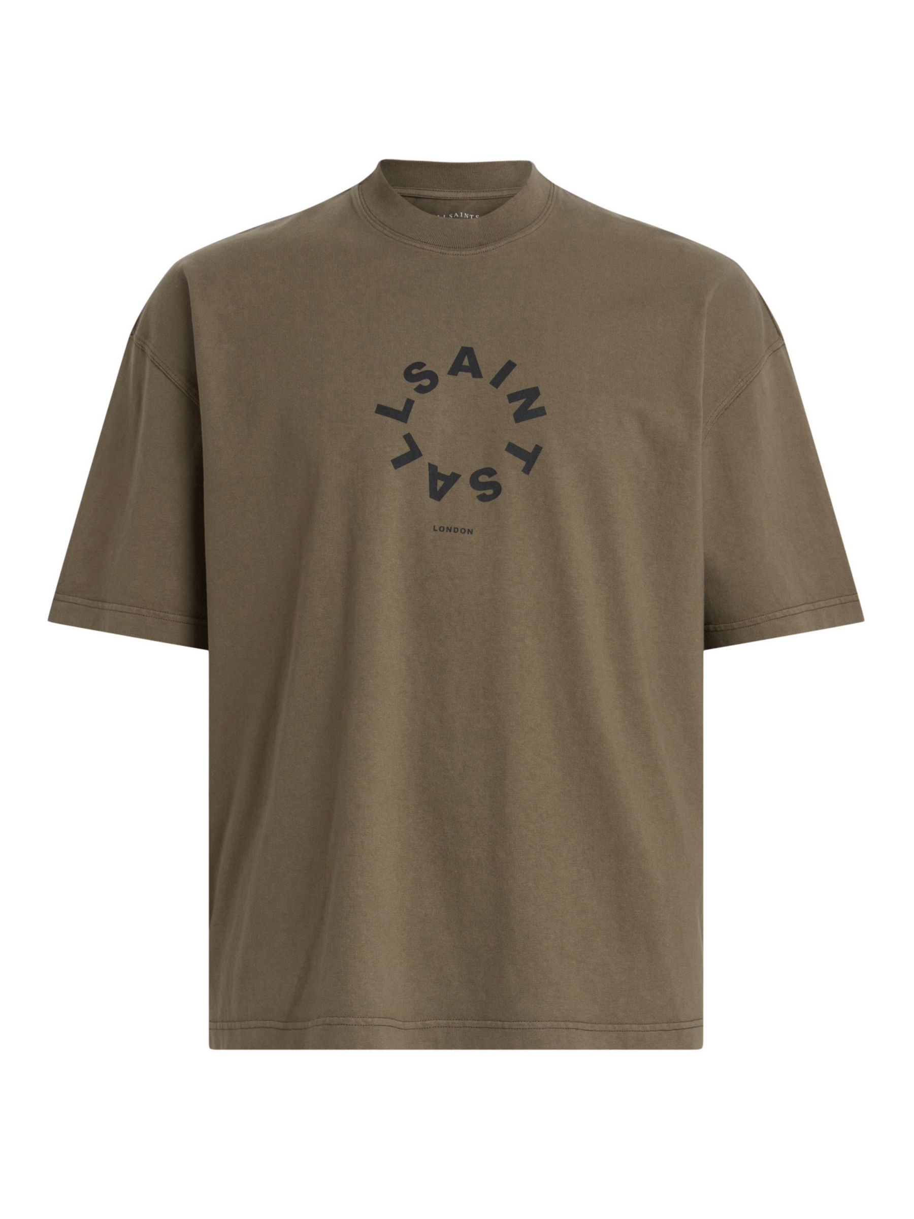 Buy AllSaints Tierra Short Sleeve Crew T-Shirt Online at johnlewis.com