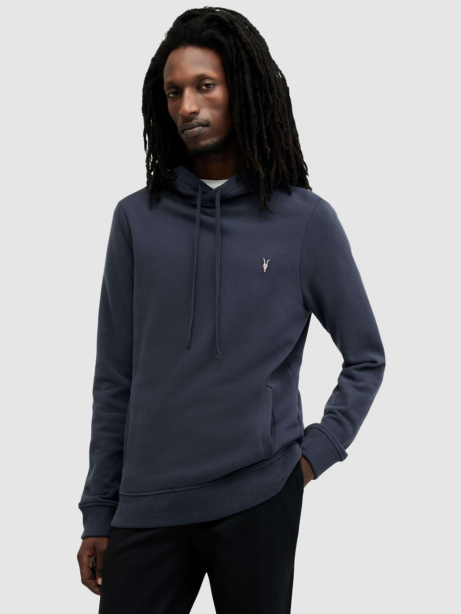 Buy AllSaints Raven Pullover Hoodie Online at johnlewis.com