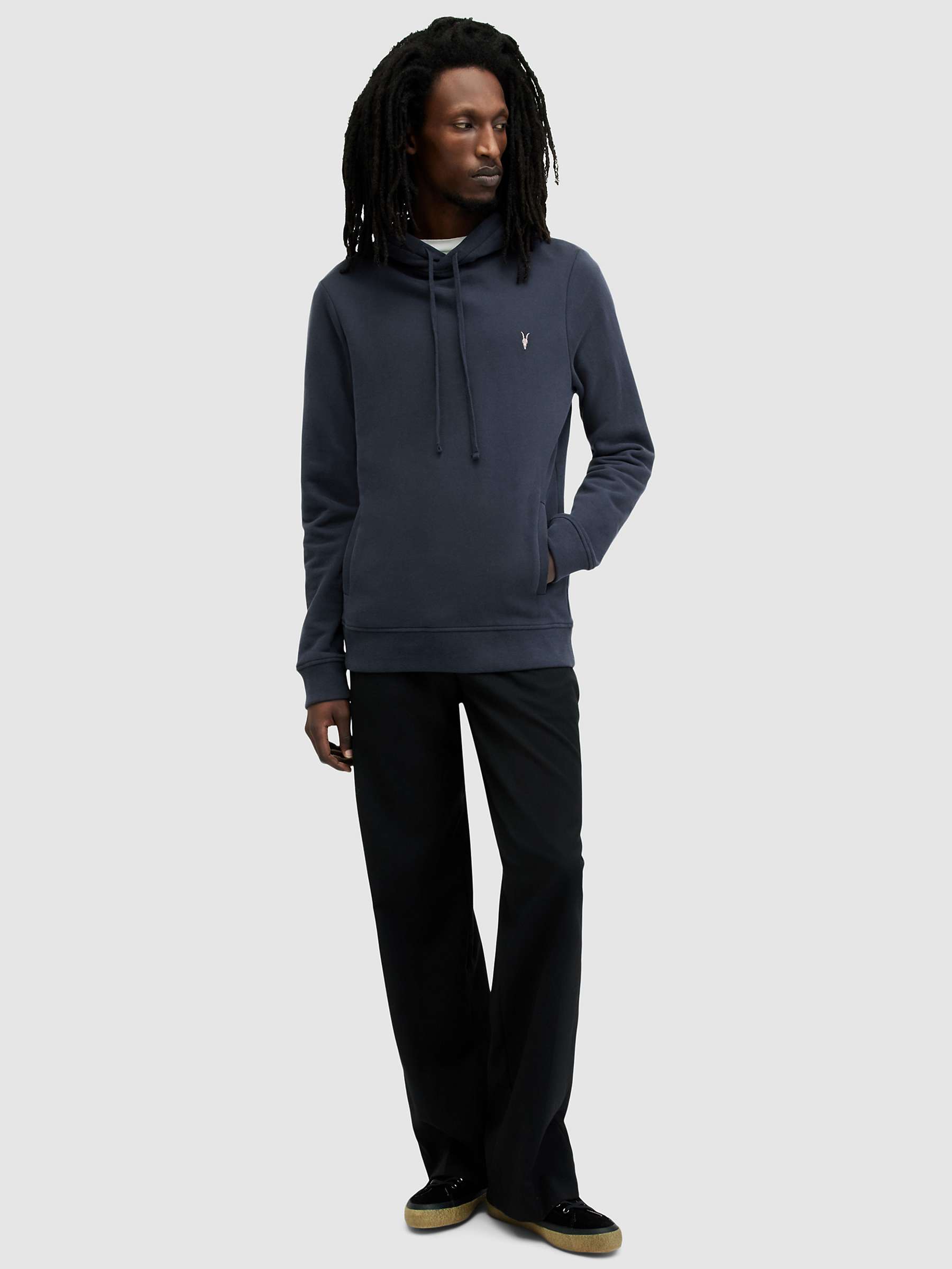 Buy AllSaints Raven Pullover Hoodie Online at johnlewis.com