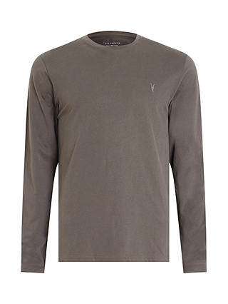 AllSaints Brace Long Sleeve Top, Green