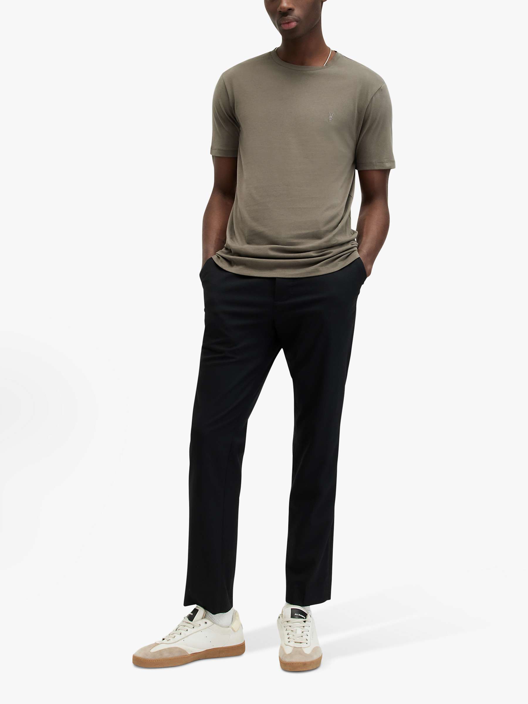 Buy AllSaints Brace Short Sleeve Crew T-Shirt, Pack of 3 Online at johnlewis.com
