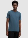 AllSaints Brace Short Sleeve Crew T-Shirt, Pack of 3, Opt Wht/Blue/Blue