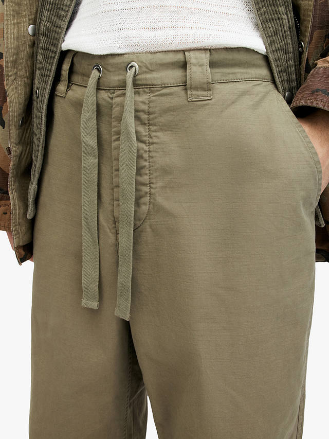 AllSaints Buck Trousers, Military Green