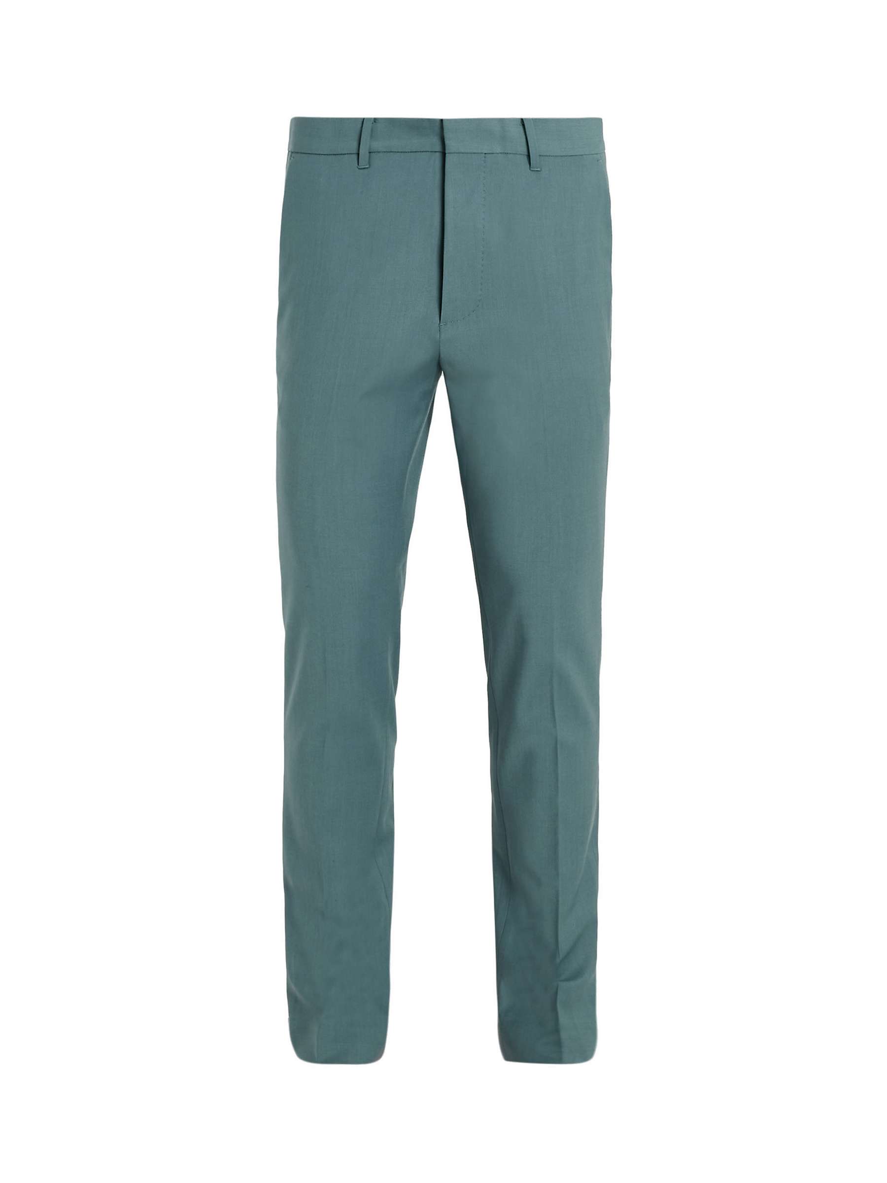 Buy AllSaints Moad Trousers, Petrol Blue Online at johnlewis.com