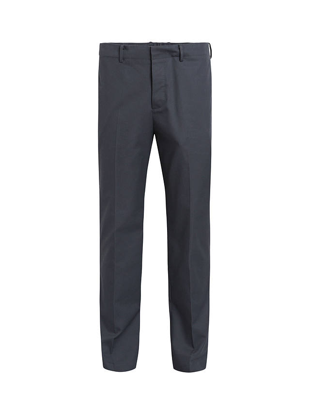 AllSaints Brite Straight Fit Trousers, Slate Grey