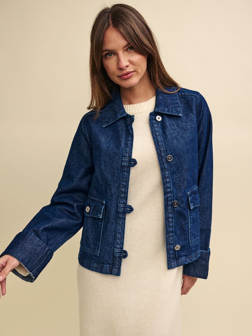 Nobody's Child Battersea Denim Jacket, Blue at John Lewis & Partners