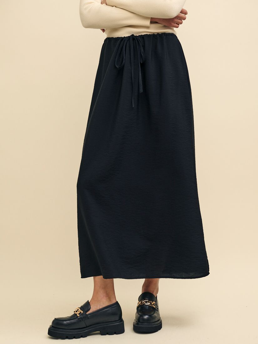 Nobody's Child Monie Midaxi Skirt, Black at John Lewis & Partners