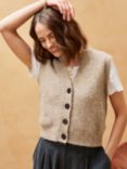 Brora Alpaca Blend Button Tank Top