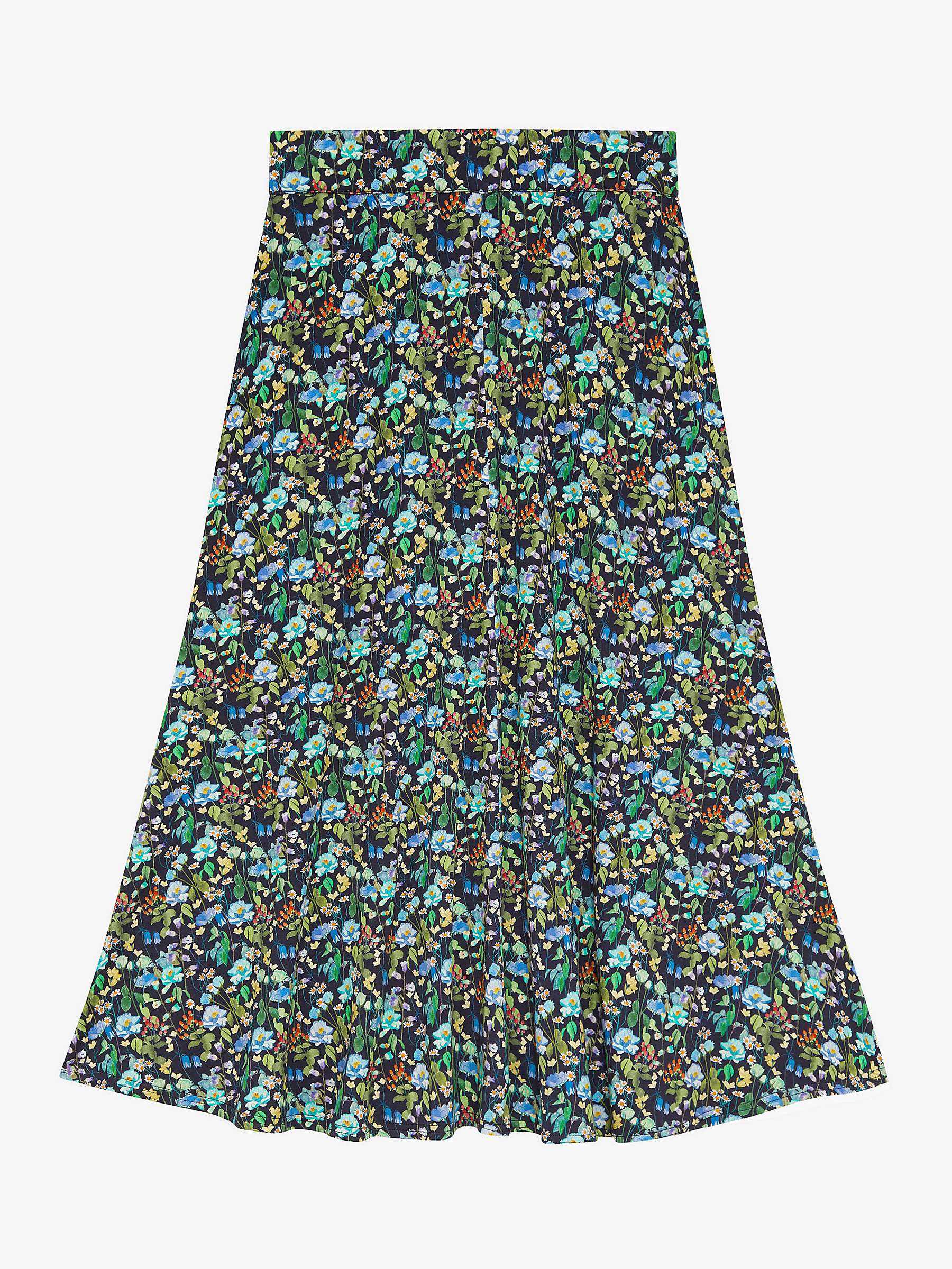 Buy Brora Liberty Print Jersey Midi Skirt Online at johnlewis.com