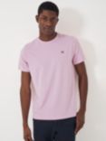 Crew Clothing Crew Neck T-Shirt, Light Pink