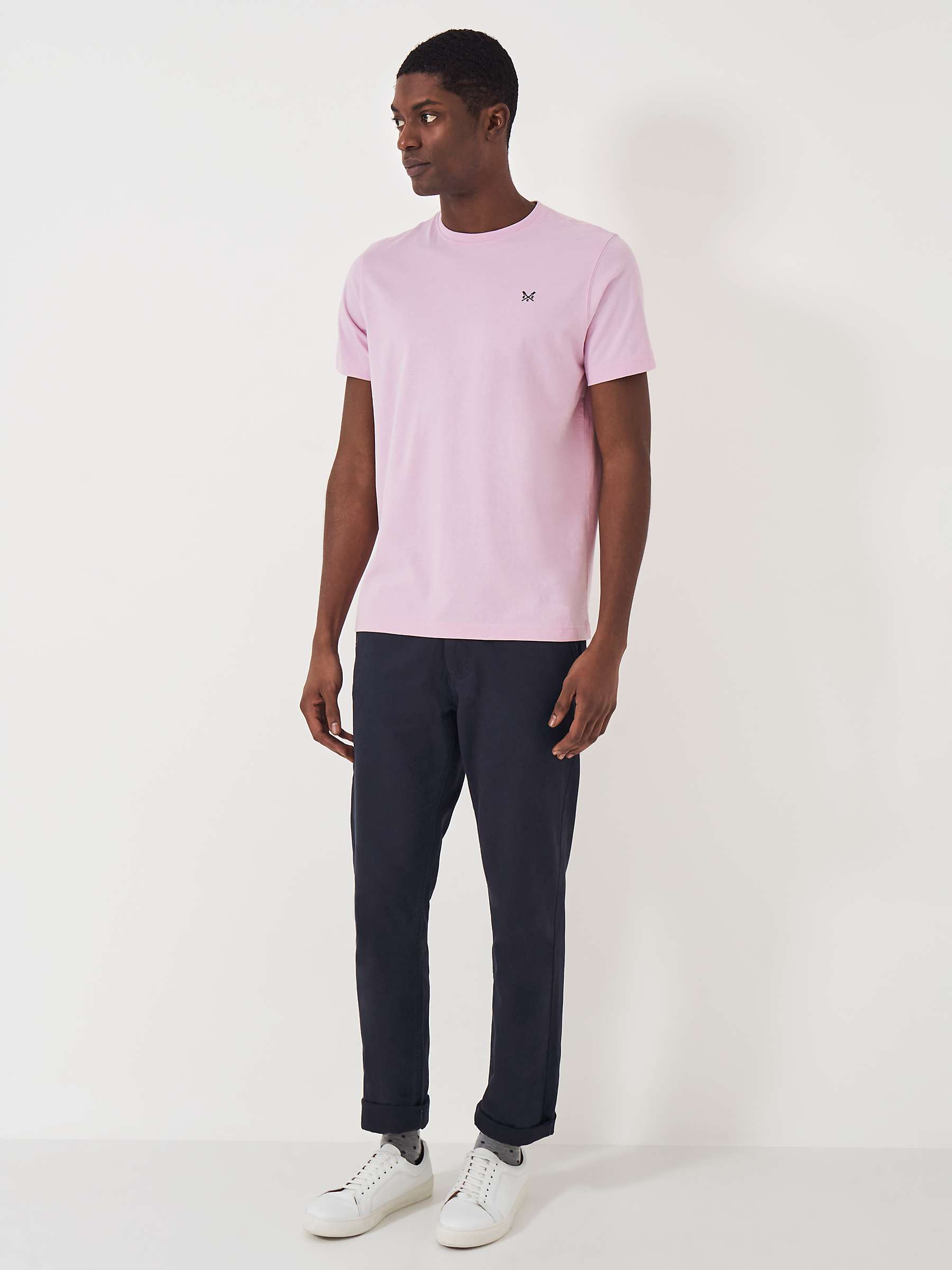 Buy Crew Clothing Classic Cotton T-Shirt Online at johnlewis.com