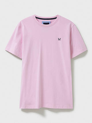 Crew Clothing Classic Cotton T-Shirt, Light Pink