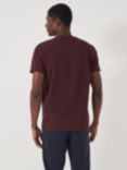 Crew Clothing Crew Neck T-Shirt, Burgundy