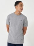 Crew Clothing Crew Neck T-Shirt, Graphite Grey
