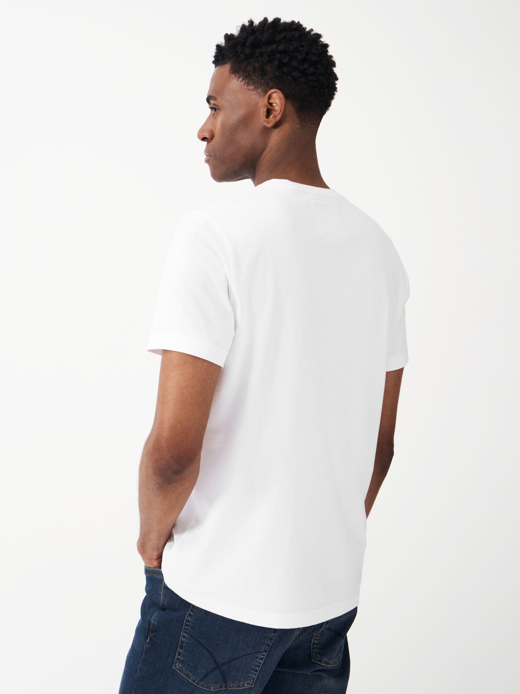 Crew Clothing Classic Cotton T-Shirt, White, L