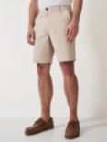 Crew Clothing Bermuda Stretch Chino Shorts, Stone