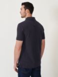 Crew Clothing Classic Pique Cotton Polo Shirt, Black