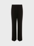 Hobbs Vanessa Wide Leg Trousers, Black