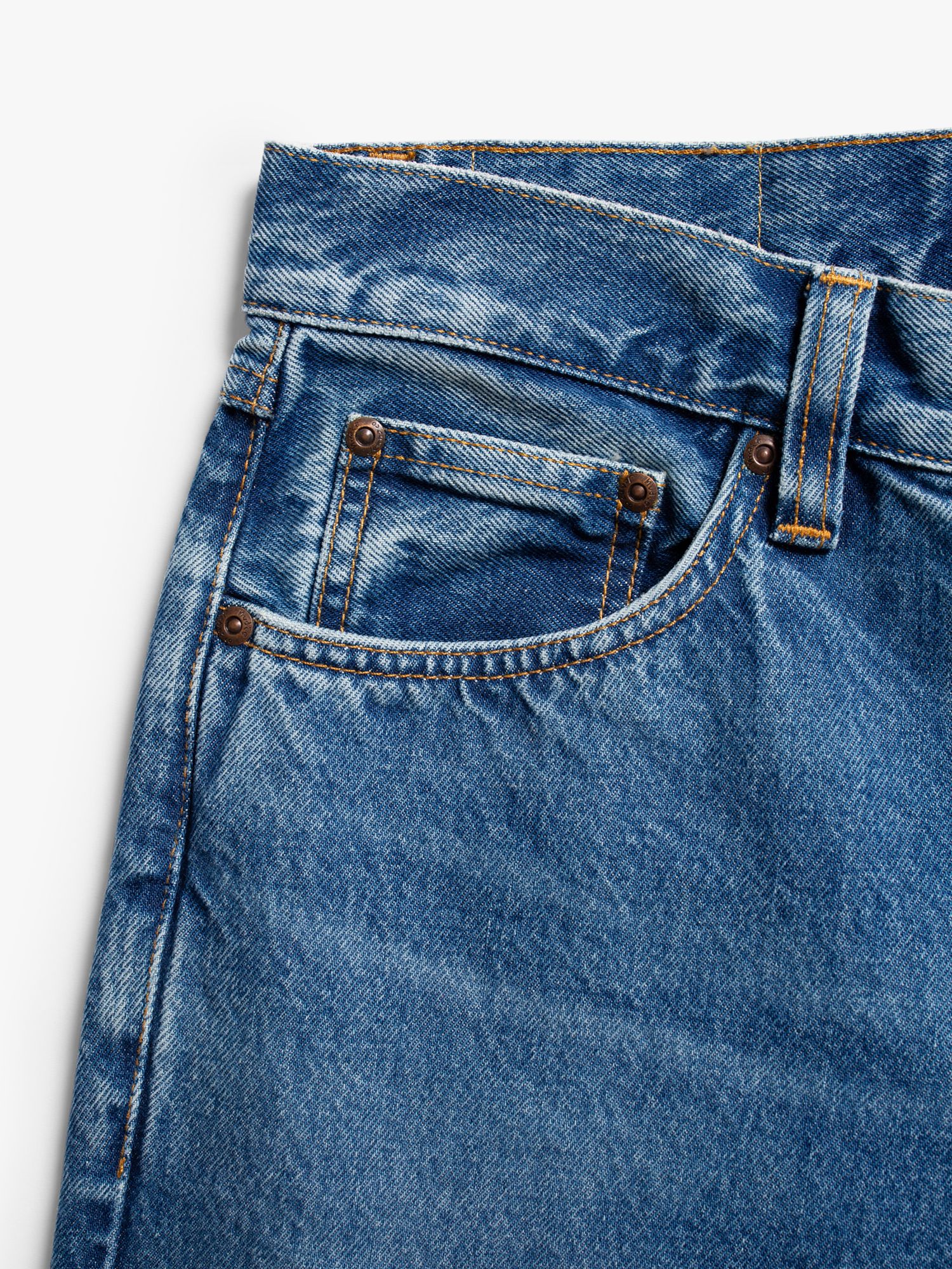 Nudie Jeans Gritty Jackson Regular Fit Jeans, Blue at John Lewis & Partners