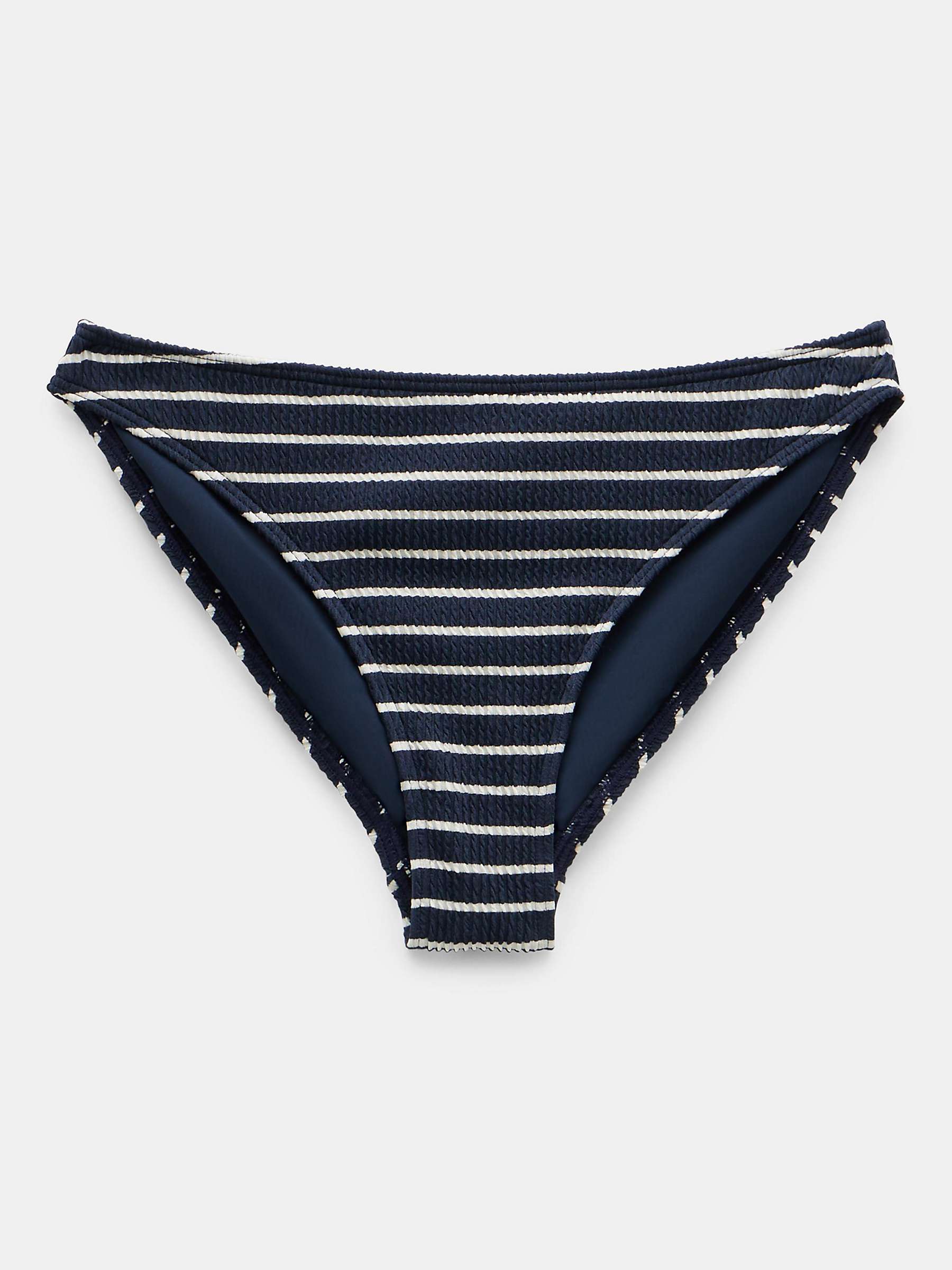 Buy HUSH Cally Classic Stripe Bikini Bottoms, Navy/White Online at johnlewis.com