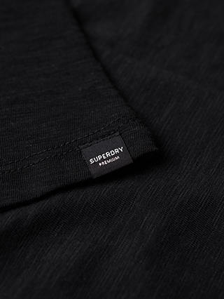 Superdry Scoop Neck T-Shirt, Black