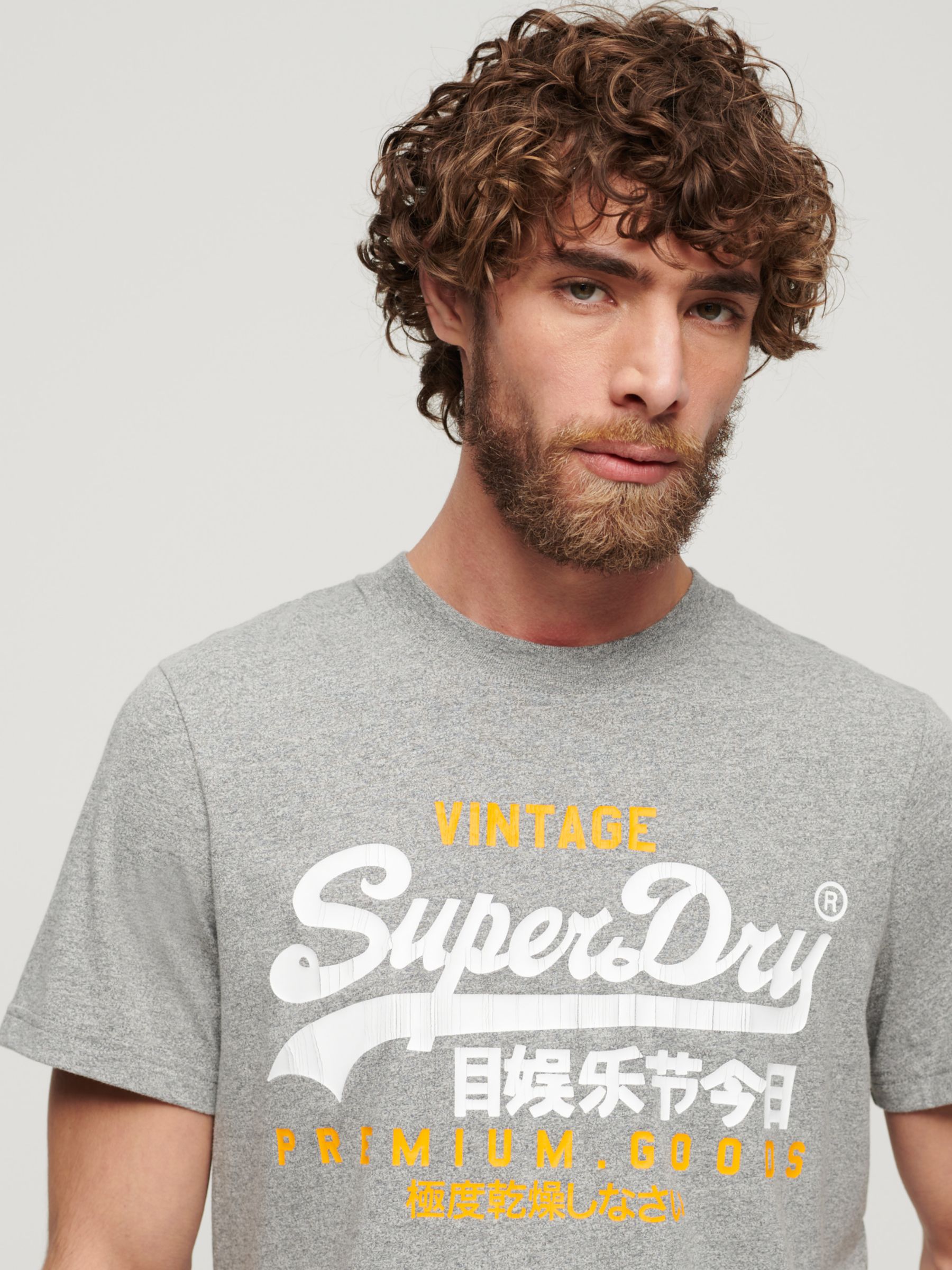 Buy Superdry Vintage Logo Duo T-Shirt Online at johnlewis.com