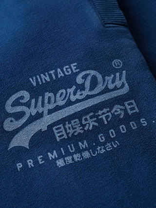 Superdry Classic Vintage Logo Heritage Joggers, Blue