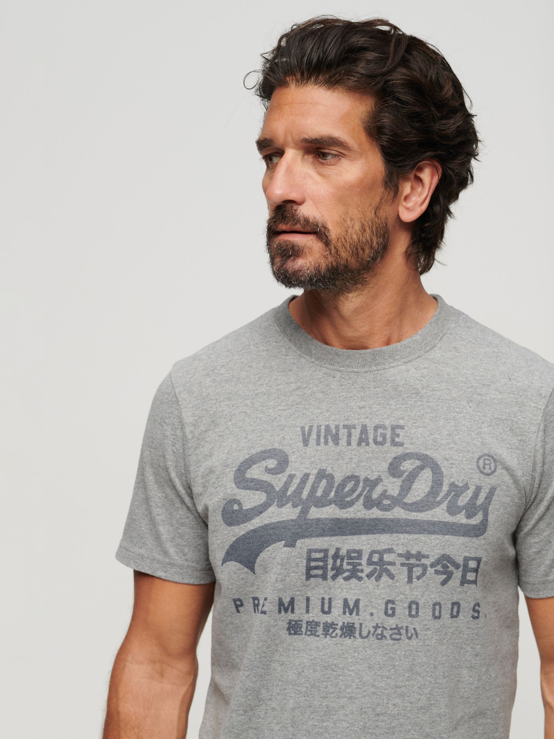 Buy Superdry Classic Heritage T-Shirt Online at johnlewis.com