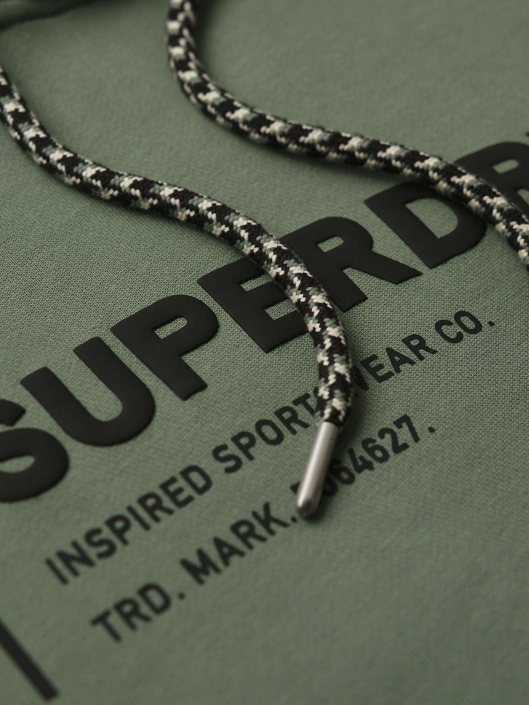 Buy Superdry Overhead Utility Sport Logo Loose Hoodie Online at johnlewis.com