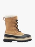 SOREL Caribou Nubuck Waterproof Snow Boots, Buff