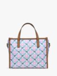 Radley Willow Walk Spring Geometric Medium Grab Bag, Chalk/Multi