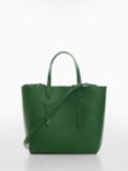 Mango Peonia Tote Bag, Bright Green